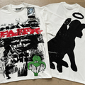 New Trendy H Hell Star Series Printed Double Yarn Pure Cotton Casual Unisex Summer Loose Short-Sleeve T-Shirt