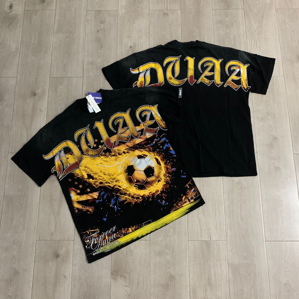2026SS Tee European and American Trendy White Ink Direct T-shirt