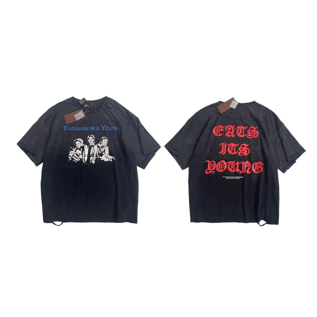 Trendy brand spring/summer new P.H casual T-shirt