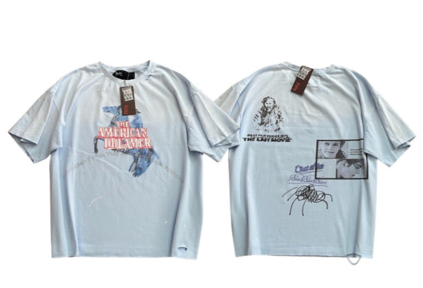 Trendy brand spring/summer new P.H casual T-shirt
