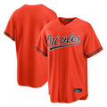 Keante B.Orioles Orange Home Game Blank Player Stitched Jerseys