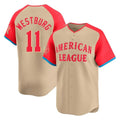 Keante B.Orioles #11 Jordan Westburg Player Cream American League All-Star Limited Home Game Stitched Jerseys