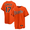 Keante B.Orioles #17 Colton Cowser Player Orange Home Game Stitched Jerseys