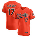 Keante B.Orioles #17 Colton Cowser Player Orange Limited Elite Home Game Stitched Jerseys