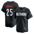 Keante B.Orioles #25 Pete Alonso Player Black City Connect Limited Home Game Stitched Jerseys