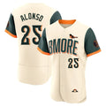 Keante B.Orioles #25 Pete Alonso Player Cream 2026 City Connect Limited Elite Home Game Stitched Jerseys