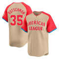 Keante B.Orioles #35 Adley Rutschman Cream American League All-Star Limited Home Game Stitched Jerseys