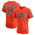 Keante B.Orioles #35 Adley Rutschman Orange Limited Elite Home Game Stitched Jerseys