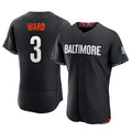 Keante B.Orioles #3 Taylor Ward Player Black City Connect Limited Elite Home Game Stitched Jerseys
