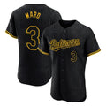Keante B.Orioles #3 Taylor Ward Player Black Snake Skin City Limited Elite Home Stitched Jerseys