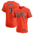 Keante B.Orioles #3 Taylor Ward Player Orange Limited Elite Home Game Stitched Jerseys