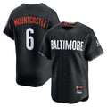 Keante B.Orioles #6 Ryan Mountcastle Player Black City Connect Limited Home Game Stitched Jerseys