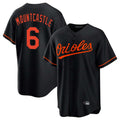 Keante B.Orioles #6 Ryan Mountcastle Player Black Home Game Stitched Jerseys