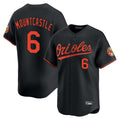 Keante B.Orioles #6 Ryan Mountcastle Player Black Limited Home Game Stitched Jerseys