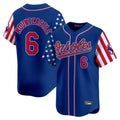 Keante B.Orioles #6 Ryan Mountcastle Player Royal Independence Day Vapor Premier Limited Home Game Stitched Jerseys