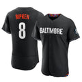 Keante B.Orioles #8 Cal Ripken Player Black City Connect Limited Elite Home Game Stitched Jerseys