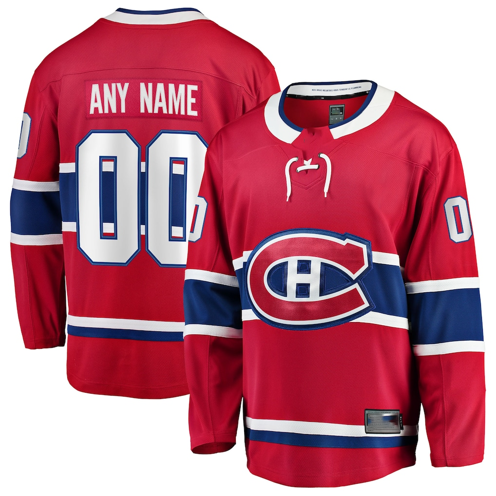 Keante Cheap M.Canadiens Red Home Breakaway Jerseys