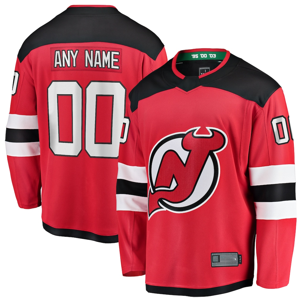 Keante Cheap NJ.Devils Red Home Breakaway Jerseys