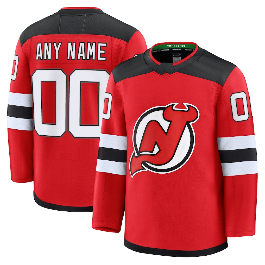 Keante Cheap NJ.Devils Red Home Premium Jerseys