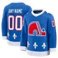 Keante Custom C.Avalanche Blue Alternate Heritage Premium Jerseys
