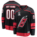 Keante Custom C.Hurricanes Black 2026 Stanley Cup Champions Home Breakaway Custom Stitched Jerseys