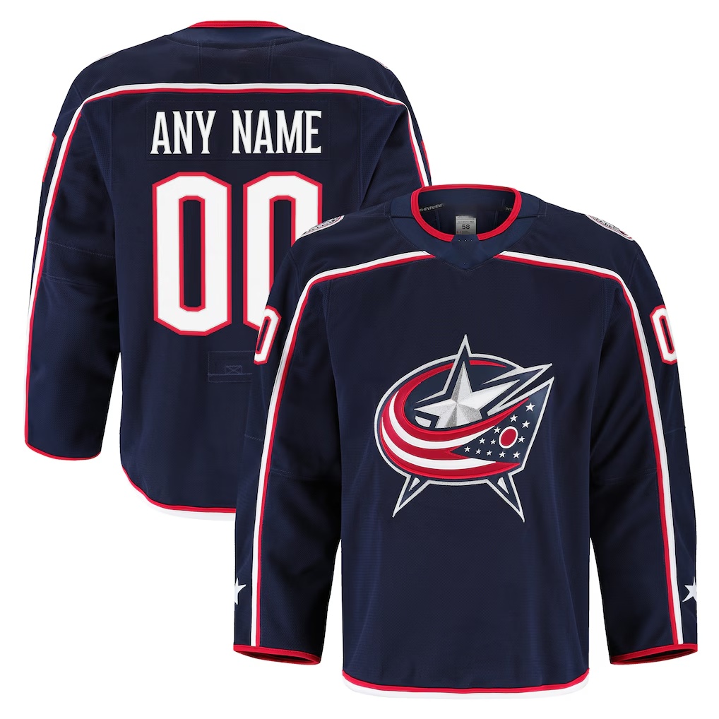 Keante Custom CB.Jackets Navy Home Authentic Pro Jersey