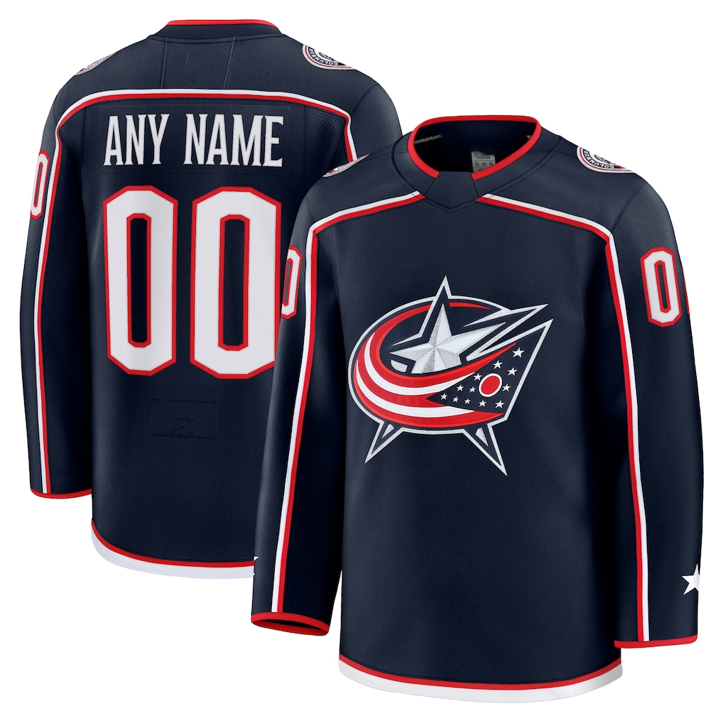 Keante Custom CB.Jackets  Navy Home Premium Jersey