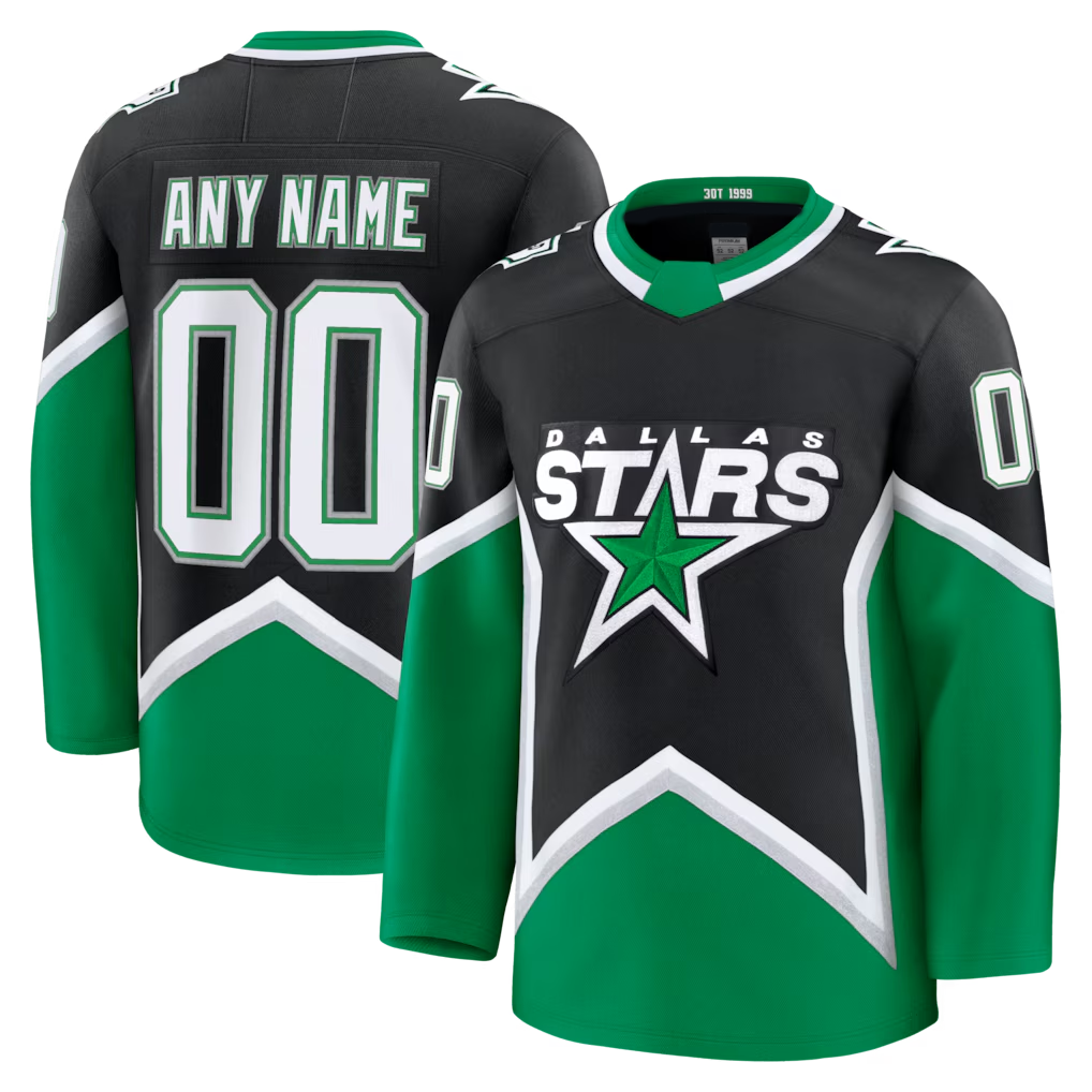 Keante Custom D.Stars Black Alternate Premium Jerseys