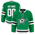 Keante Custom D.Stars Kelly Green Home Authentic Pro Jerseys
