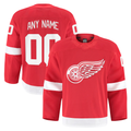 Keante Custom DR.Wings Red Home Authentic Pro Jerseys