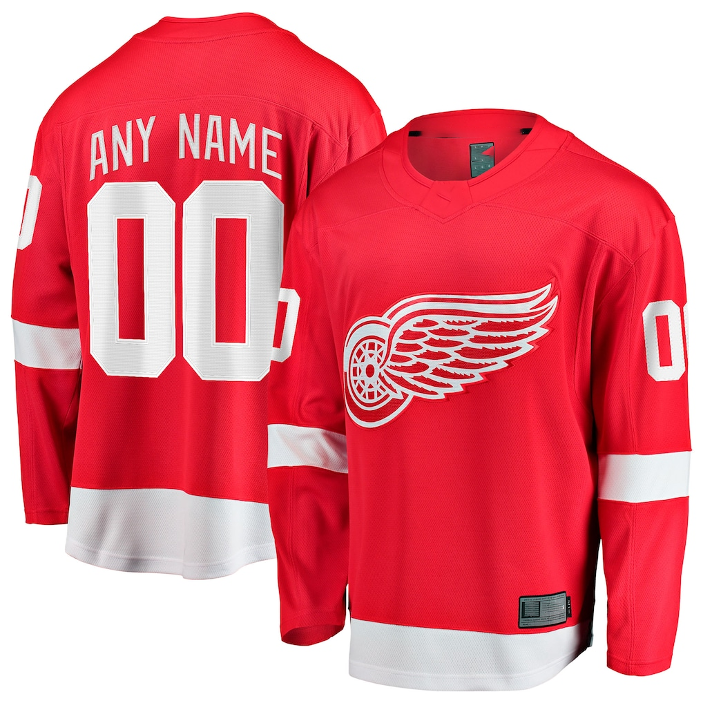 Keante Custom DR.Wings Red Home Breakaway Jerseys