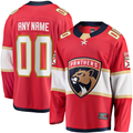 Keante Custom F.Panthers Red Home Breakaway Jerseys