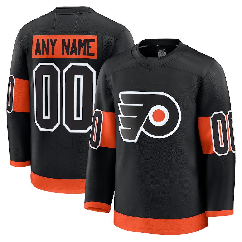 Keante Custom P.Flyers Black Alternate Premium Jerseys