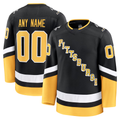 Keante Custom P.Penguins Black Alternate Premium Jerseys