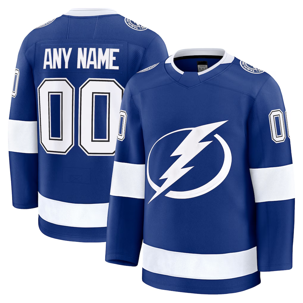 Keante Custom TB.Lightning Blue Home Premium Jerseys
