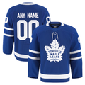 Keante Custom TM.Leafs Blue Home Authentic Pro Jerseys