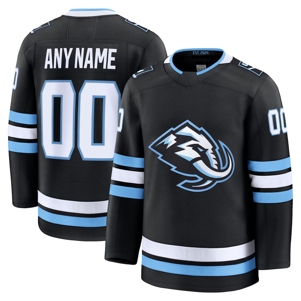 Keante Custom U.Mammoth Black Home Premium Jerseys