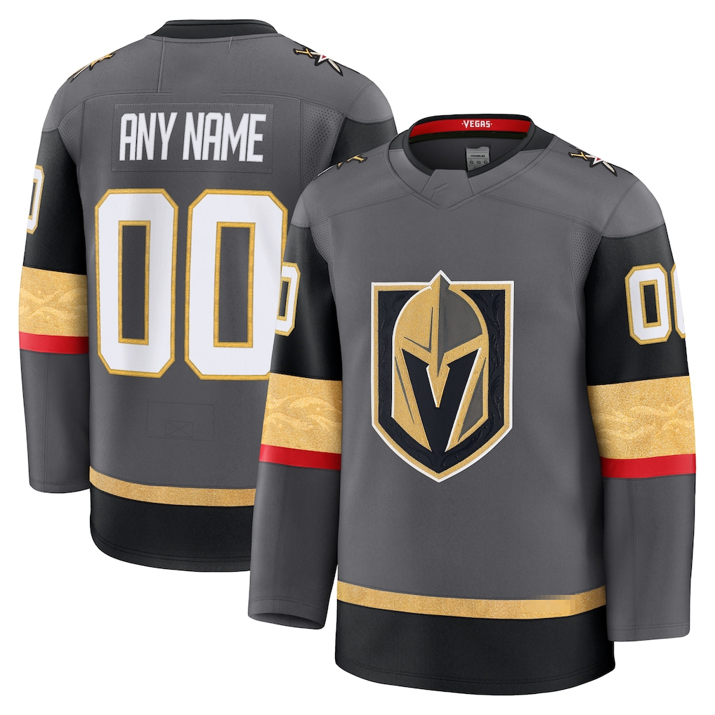 Keante Custom VG.Knights Gray Alternate Premium Jerseys