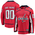 Keante Custom W.Capitals Red Home Breakaway Jerseys