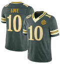Keante GB.Packers #10 Jordan Love Dark Green 2026 F.U.S.E. Rivalries Collection Limited Football Stitched Jersey