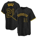 Keante H.Astros #21 Yainer Diaz Player Snake Skin City Home Game Stitched Jerseys