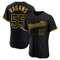 Keante KC.Royals #55 Cole Ragans Player Black Snake Skin City Limited Elite Stitched Jerseys