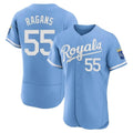 Keante KC.Royals #55 Cole Ragans Player Light Blue Alt Limited Elite Home Stitched Jerseys