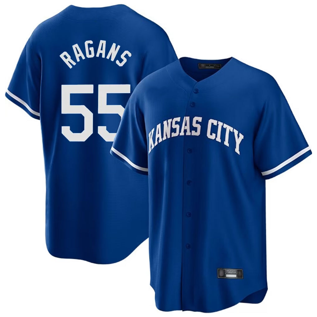 Keante KC.Royals #55 Cole Ragans Player Royal Game Home Stitched Jerseys