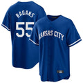Keante KC.Royals #55 Cole Ragans Player Royal Game Home Stitched Jerseys