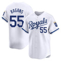 Keante KC.Royals #55 Cole Ragans Player White Alt Limited Home Stitched Jerseys