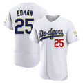 Keante LA.Dodgers #25 Tommy Edman Player Gold White 2026 Collection Stadium Limited Elite Stitched Jerseys