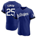 Keante LA.Dodgers #25 Tommy Edman Player Royal City Connect Elite Home Stitched Jerseys