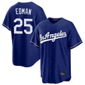 Keante LA.Dodgers #25 Tommy Edman Player Royal Game Stitched Jerseys