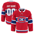 Keante Custom M.Canadiens Red Home Authentic Pro Jerseys